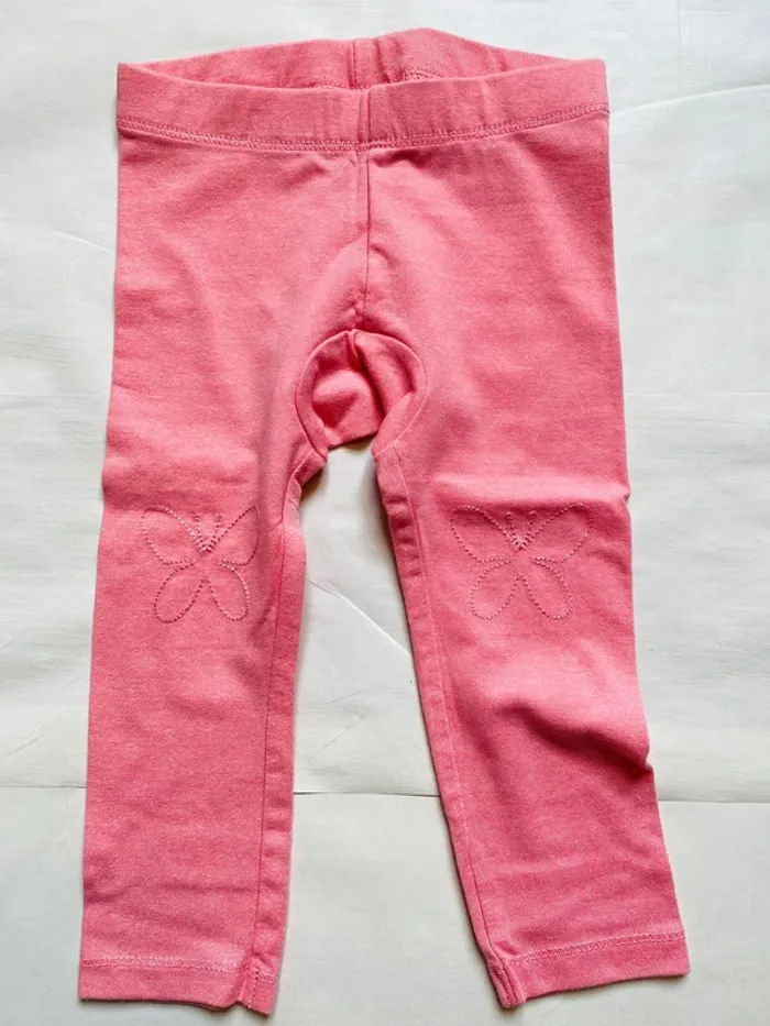 Lot 6 leggings fille 12 mois - photo numéro 7