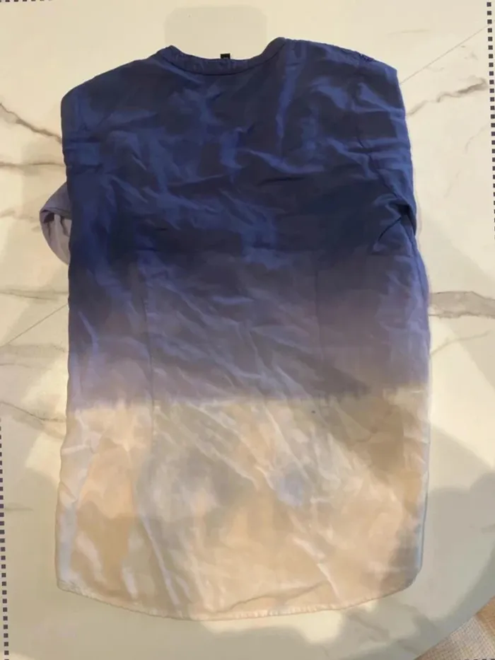 Chemisier bleu - Zamba - Taille XXL - photo numéro 4