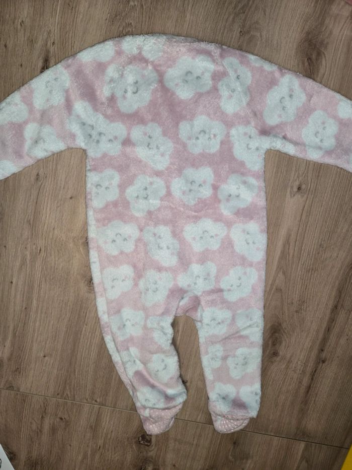 Joli pyjamas / grenouillère en pilou fille 12 mois - photo numéro 5