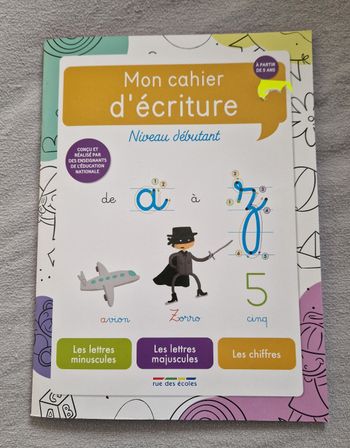 Mon cahier d'écriture 