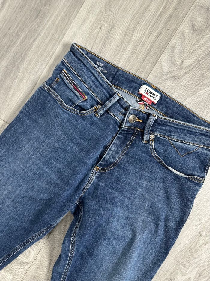 Jean denim slim Scanton Tommy Hilfiger W30 L34 40/42 L/XL - photo numéro 3