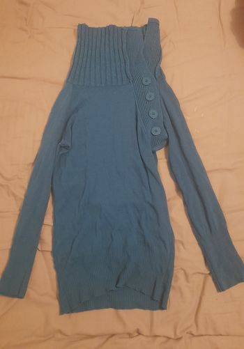 Pull tunique Col asymétrique