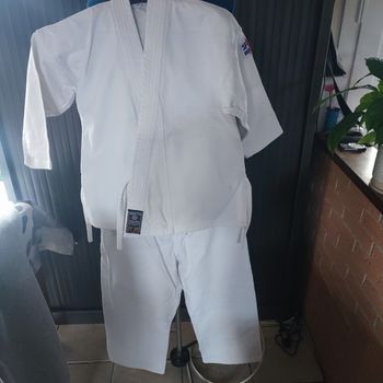 Kimono 8 ans blanc