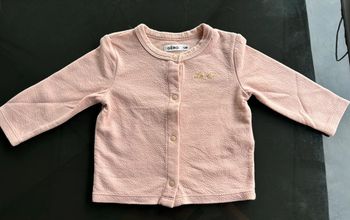 Sweat gaufré à boutons-pression / Taille 12 mois