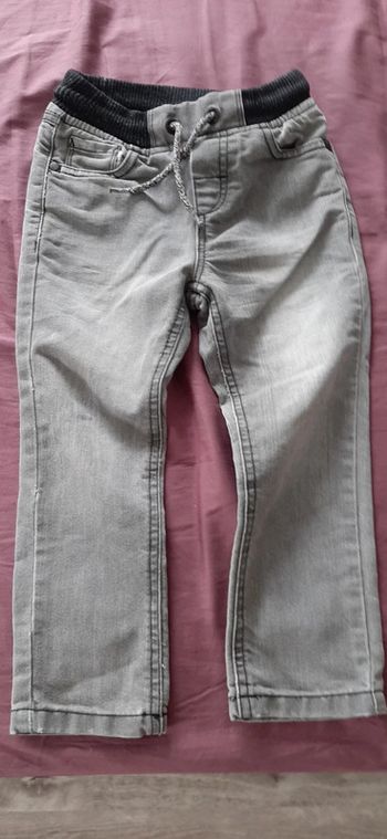 Jean taille élastique 98 cms