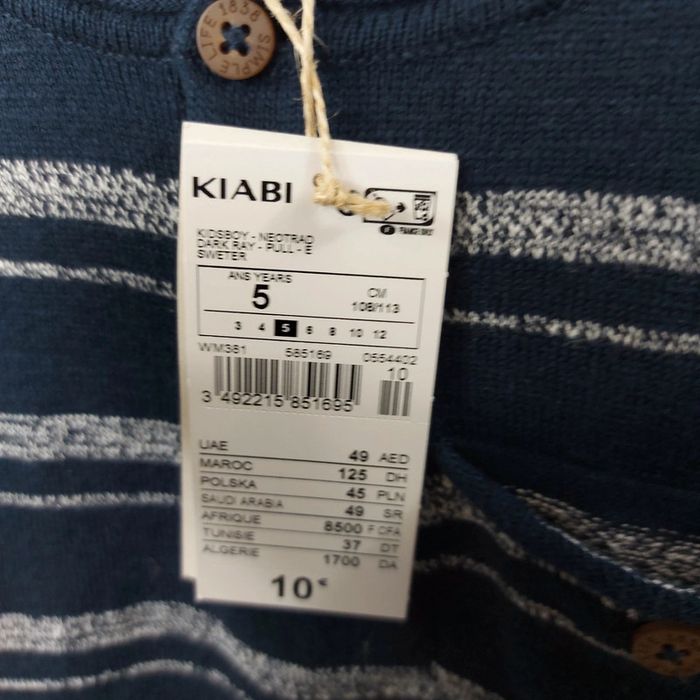 Tee-shirt manches longues kiabi - photo numéro 2