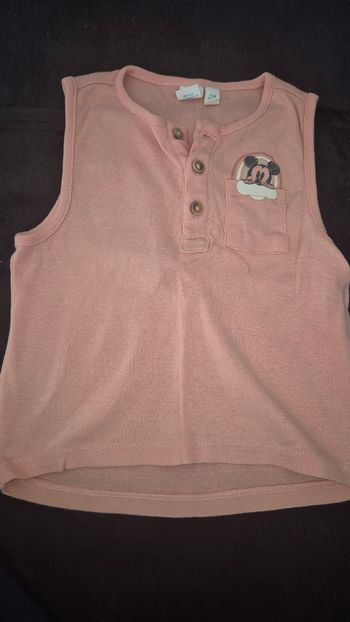 Tee-shirt sans manches 