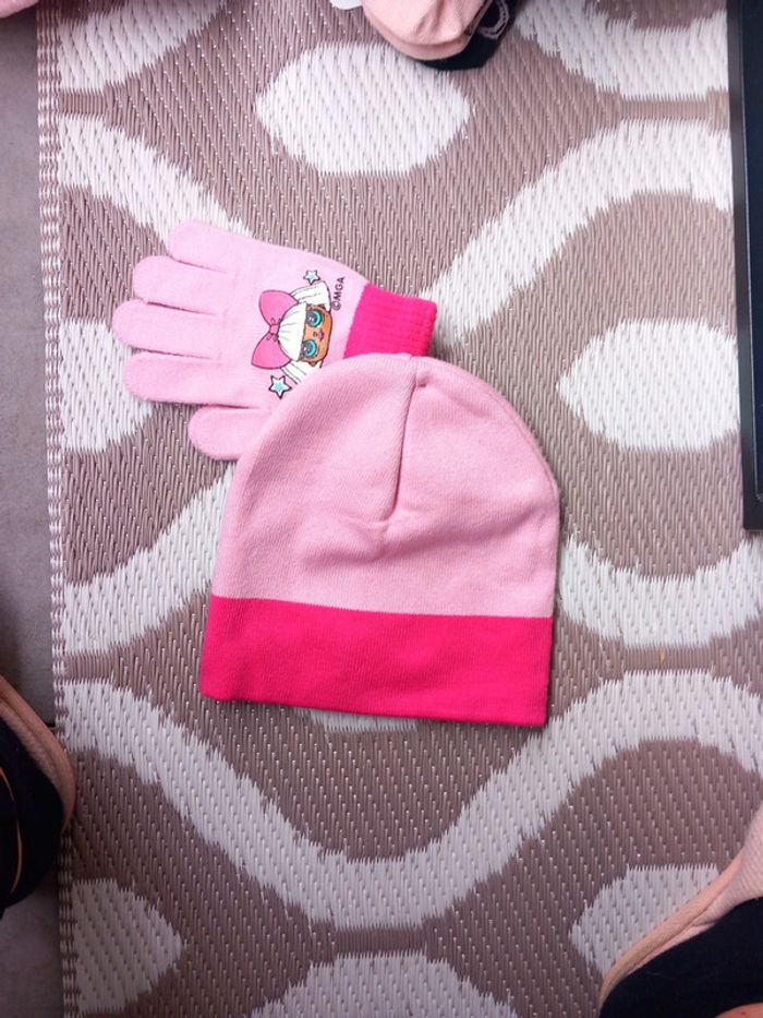 Bonnet + gants LOL - photo numéro 4