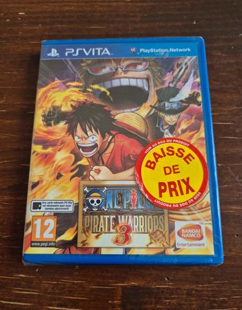 One piece pirate warriors 3 ps vita neuf sous blister