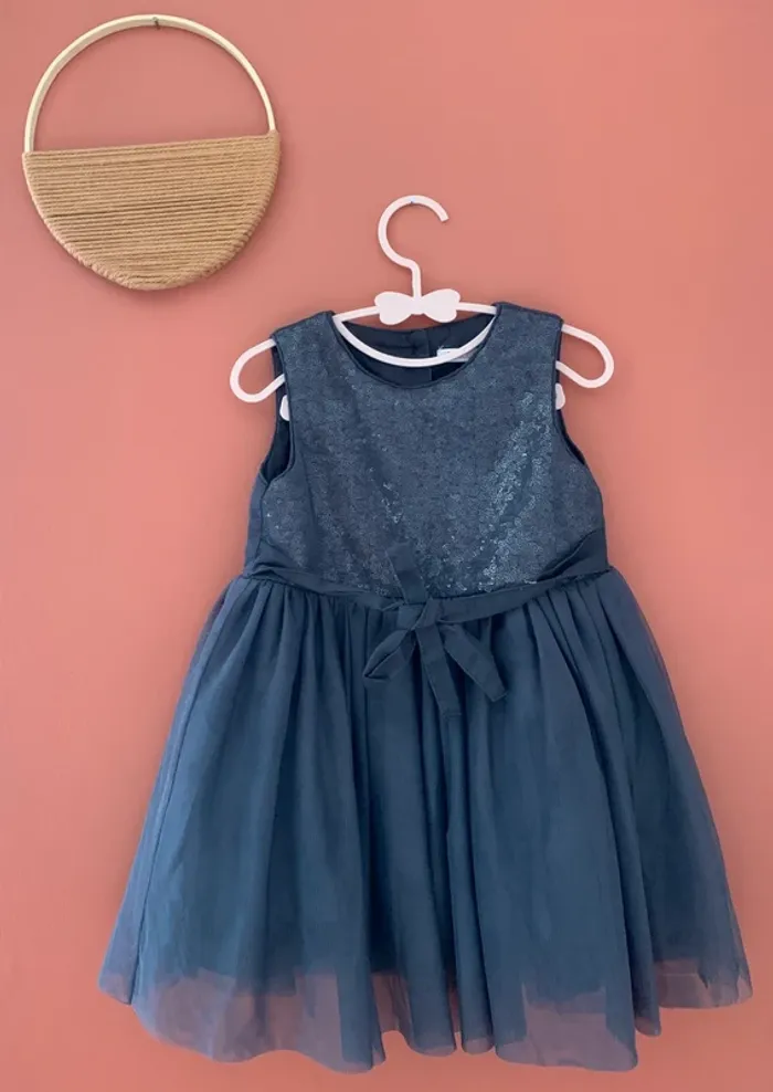 Robe de fête fille- gémo- 24 mois