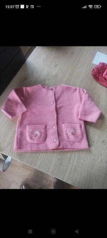 Gilet polaire 18 mois