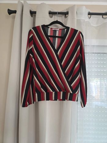 Blouse cache cœur