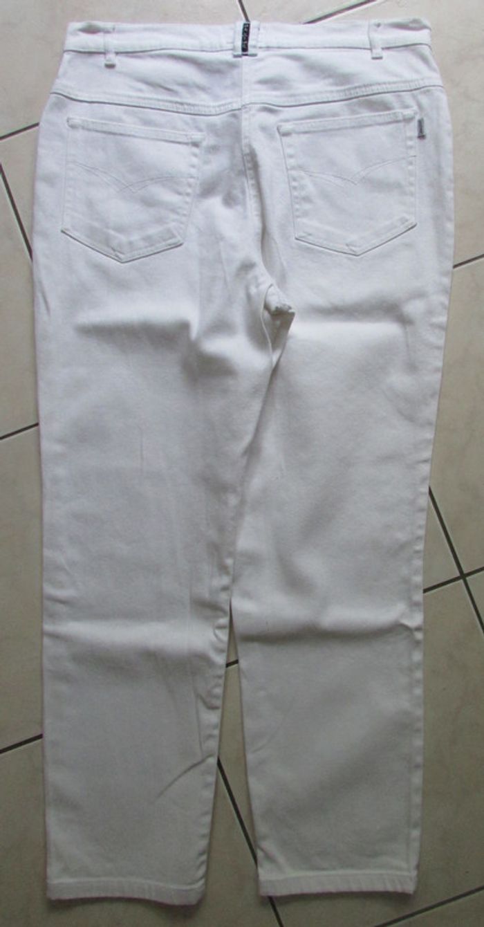 Jean blanc femme Taille 44 - photo numéro 3