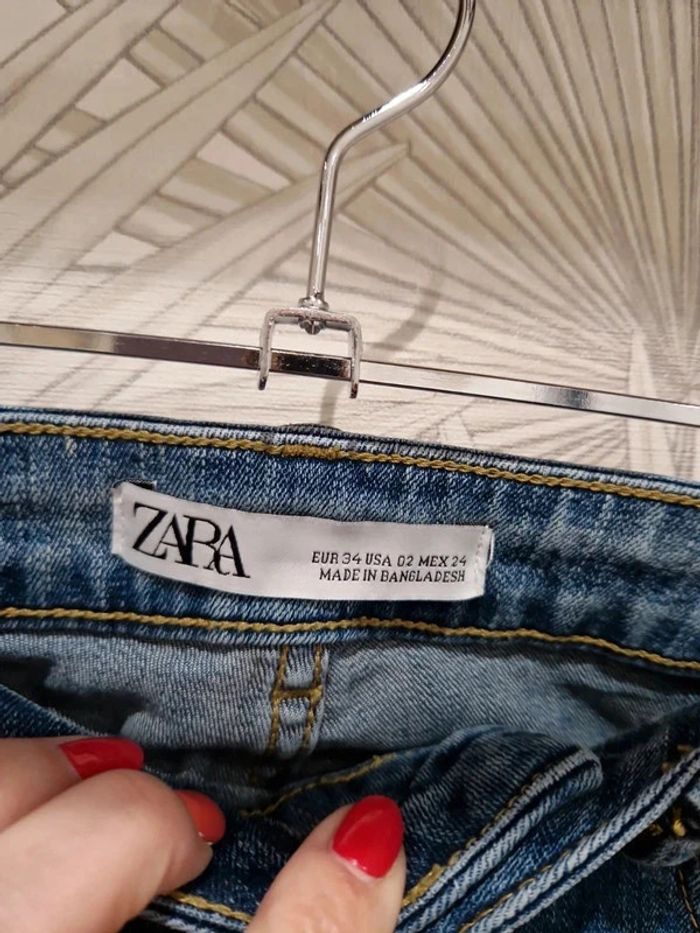 Joli jean Zara taille 34 - photo numéro 6