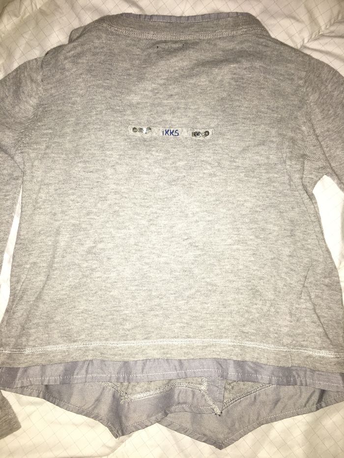 Gilet IKKs 8 ans asymétrique - photo numéro 3