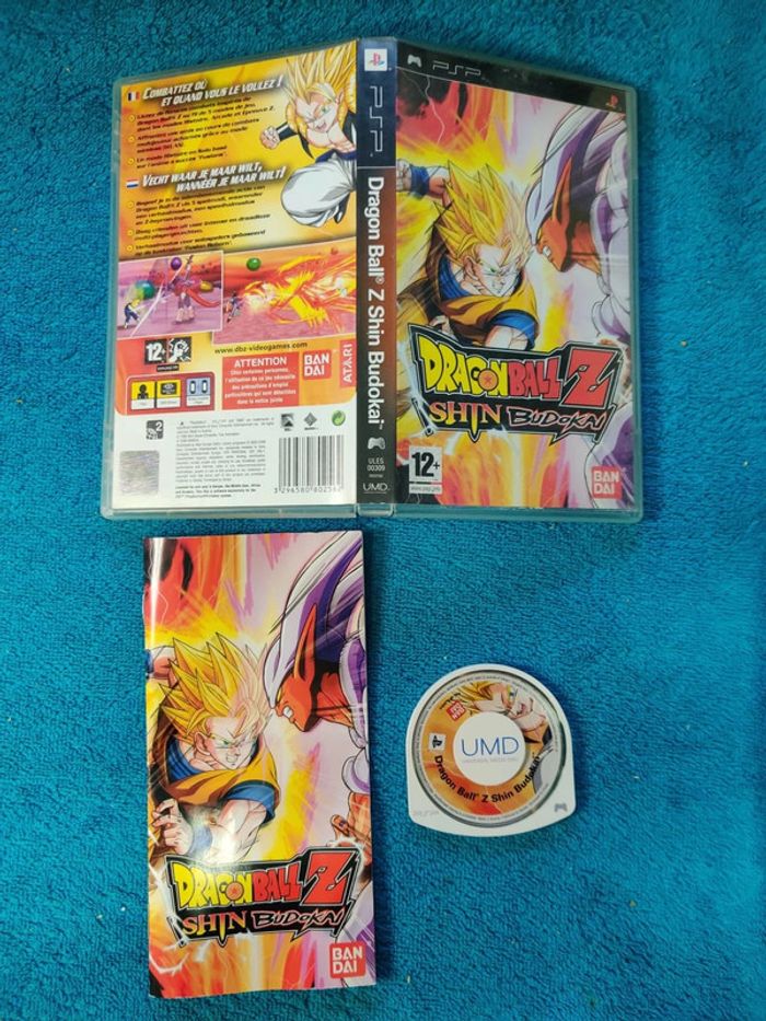 PSP Dragon Ball z shin budokai