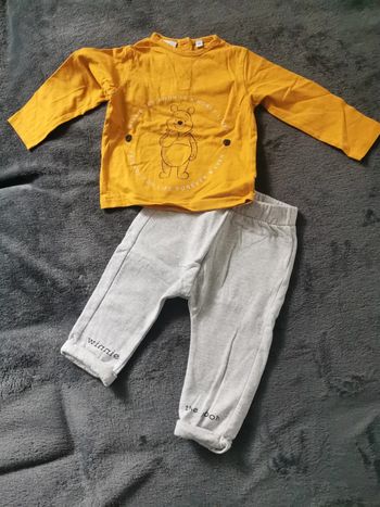 Ensemble winnie neuf 18 mois