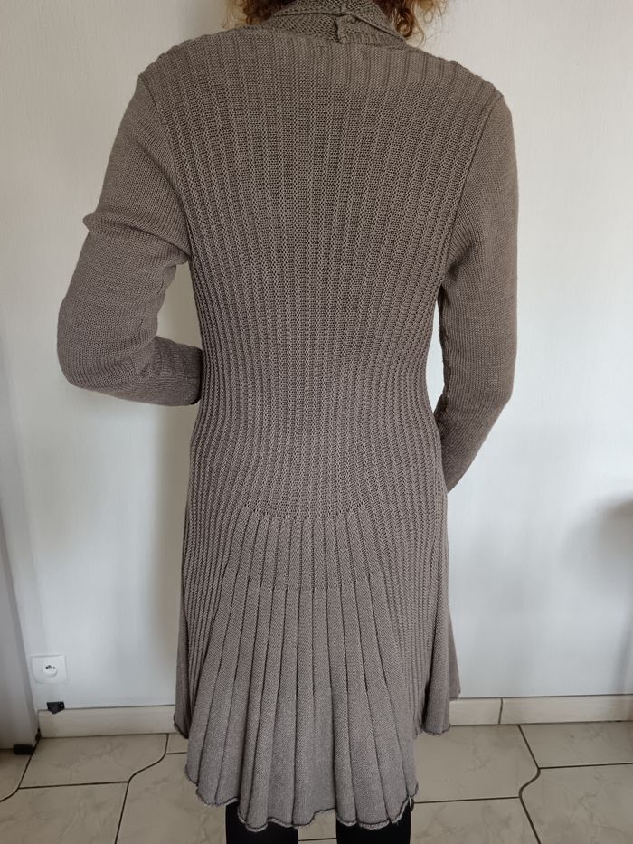 Long gilet en maille - photo numéro 2