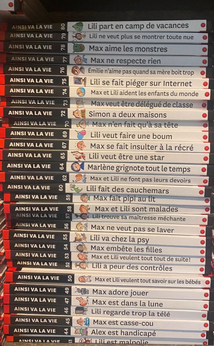 Livres Max et Lili – À l’unité ou en lot (3 €) - photo numéro 3
