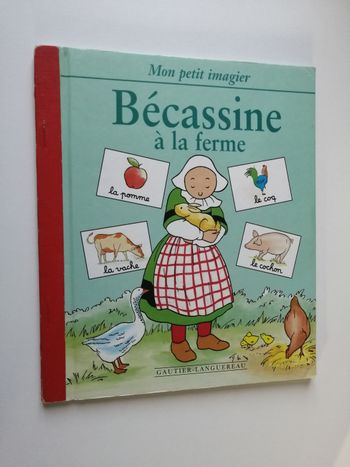 livre bécassine à la ferme 