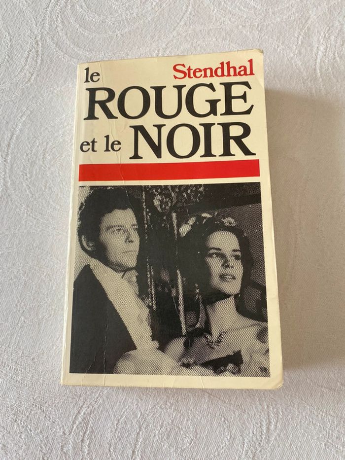 Livre « le Rouge et le Noir » Stendhal