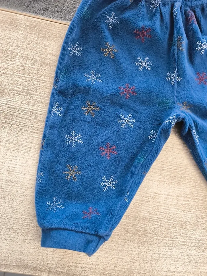 Pyjama hiver 2 pièces garçon 12 mois mots d'enfants - photo numéro 4