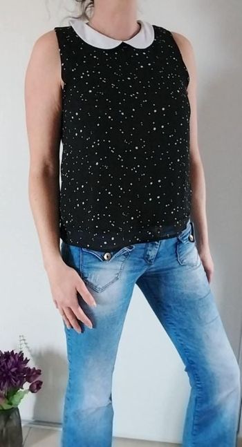 Jolie blouse motifs étoilés
