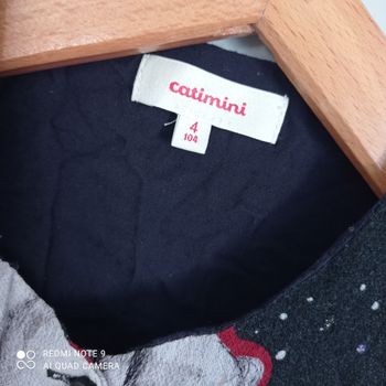 Robe marine lapins 4ans Catimini