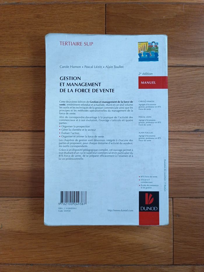 Gestion et management de la force de vente 2e édition dunod - photo numéro 2