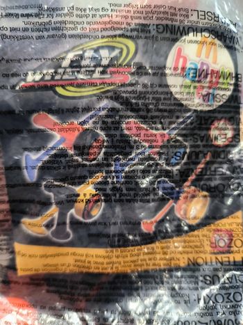 McDonald's happy meal toupie roue 2007 fly whells