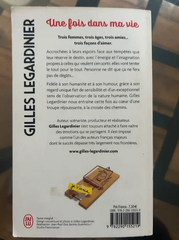 Une fois dans ma vie - Gilles Legardinier - photo numéro 2
