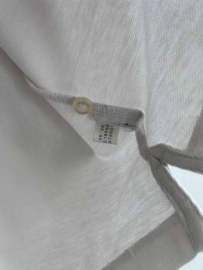 Polo de sport Adidas vintage taille L couleur blanc. - photo numéro 6