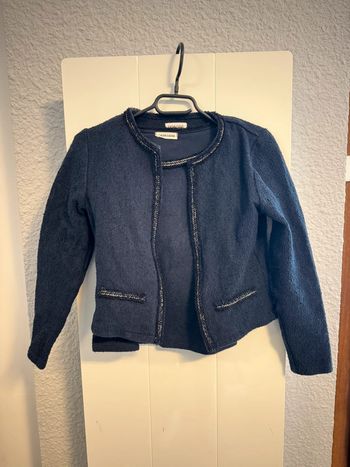 Ensemble tee-shirt + blaser marine