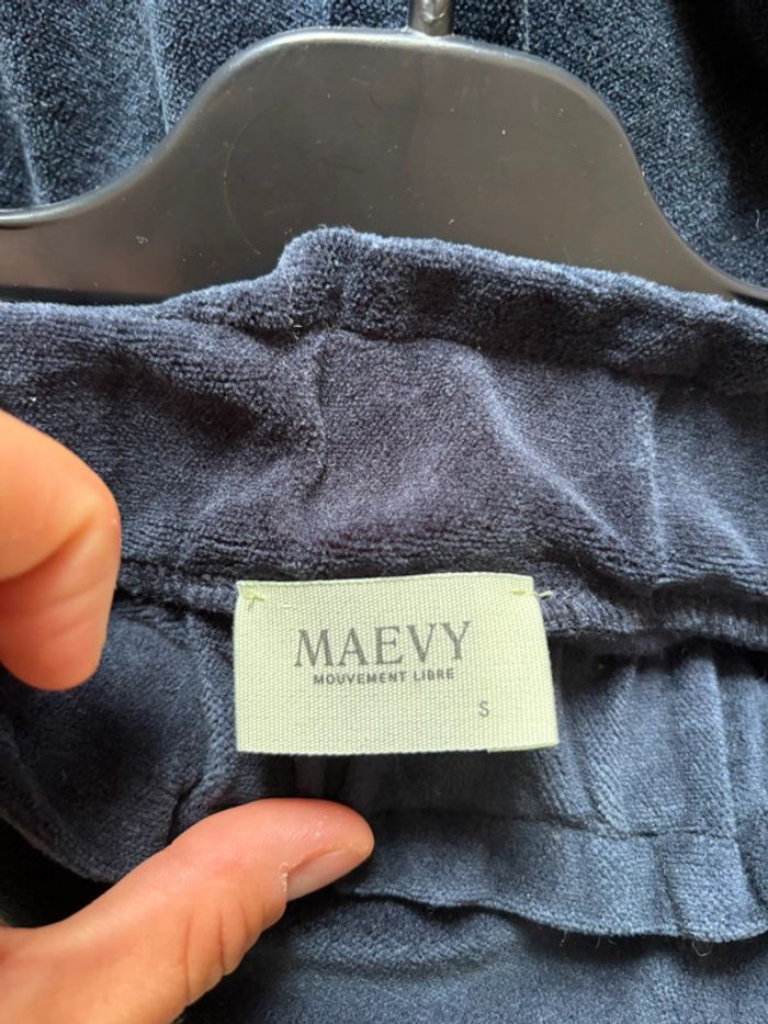 Pantalon velour maevy - photo numéro 8