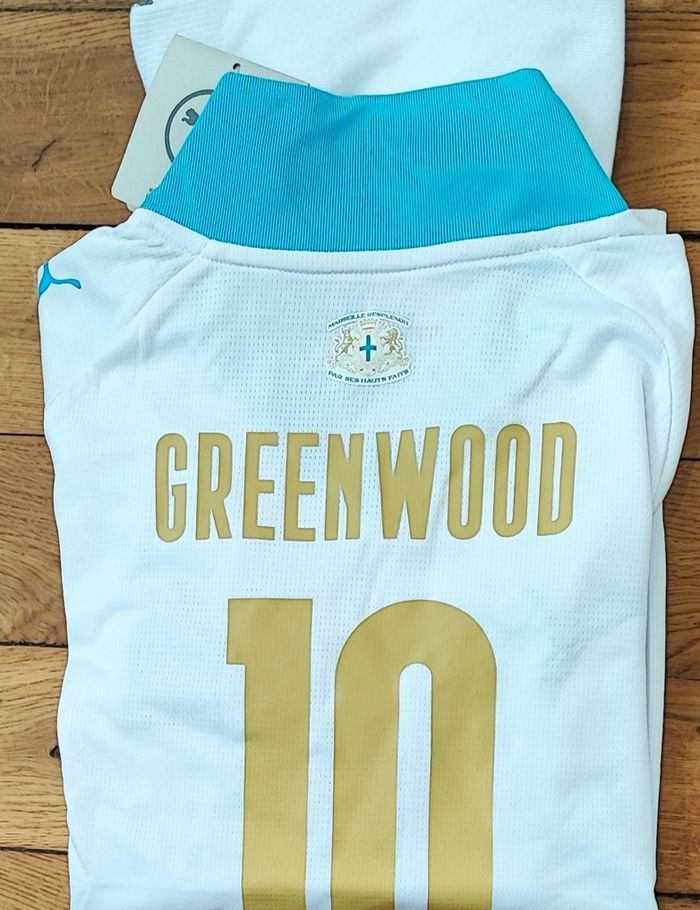 Kit Greenwood O-M taille 14 ans Europe domicile Olympique de Marseille 2026 - photo numéro 5