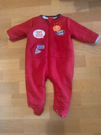 Pyjama chaud - 6 mois