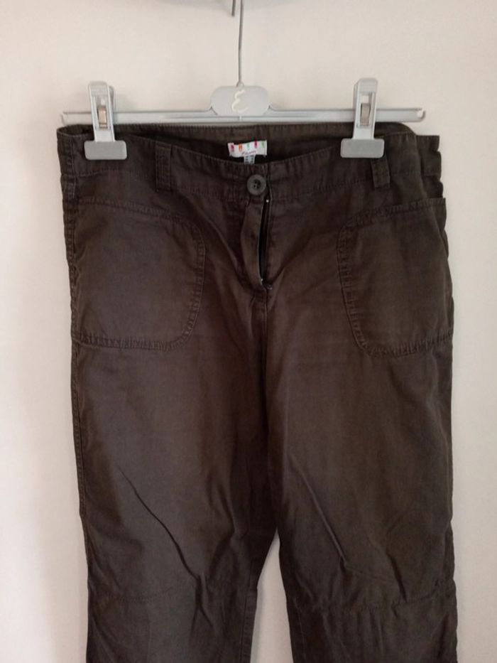 Pantacourt marron - photo numéro 2