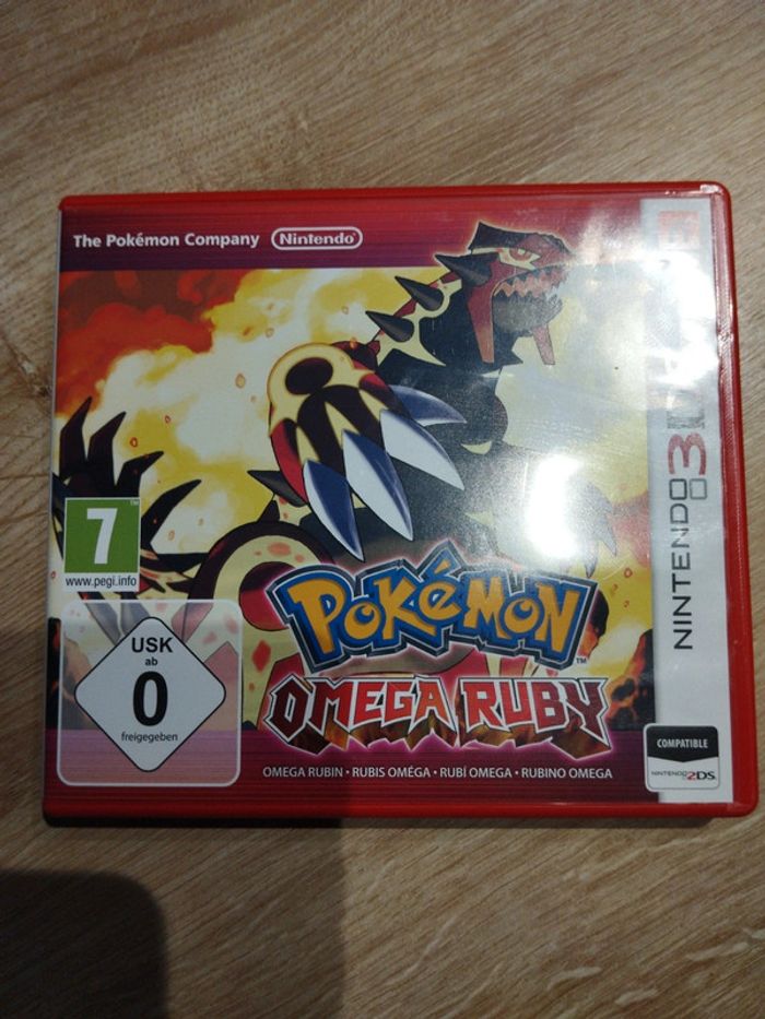 Pokémon Ruby Nintendo 3ds - photo numéro 1