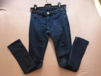 Jean fille Skinny Fit H&M 7/8 ans (3€50)