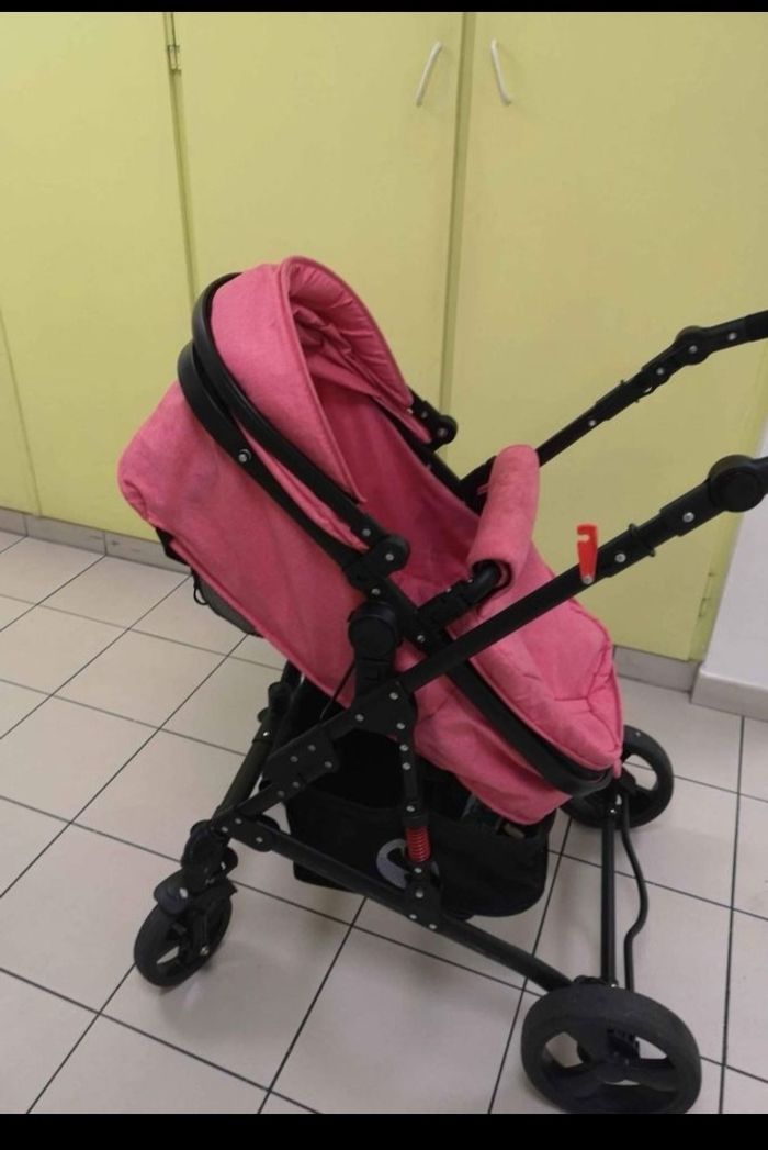 Poussette rose sans cosy - photo numéro 4