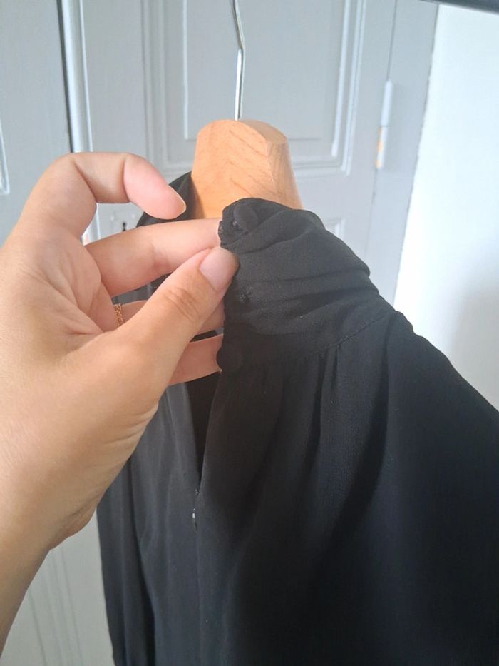 Élégante robe noire - Warehouse - XS/34 - photo numéro 3