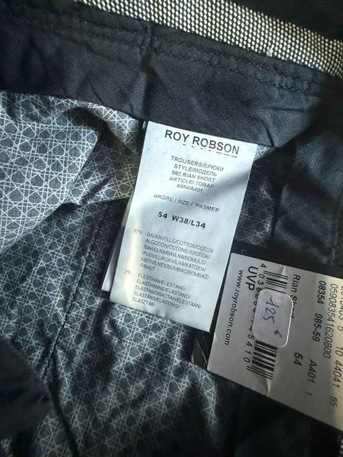 Roy Robson - Short « Rian Short » bleu, taille 54 - photo numéro 4
