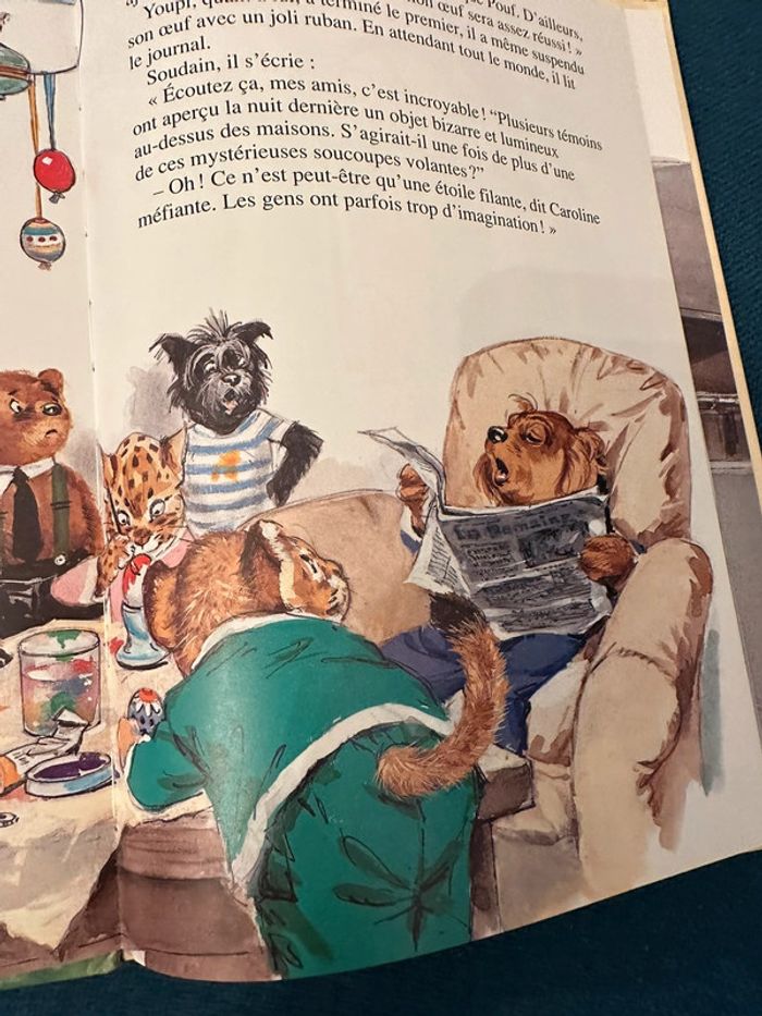 Livre vintage bd album Probst Hachette Jeunesse Caroline et les extraterrestres rare - photo numéro 4