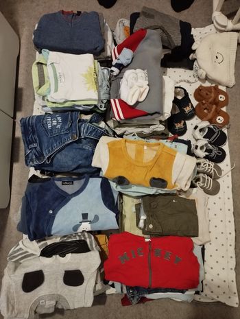 Gros lot vêtements 1/12 mois garcons