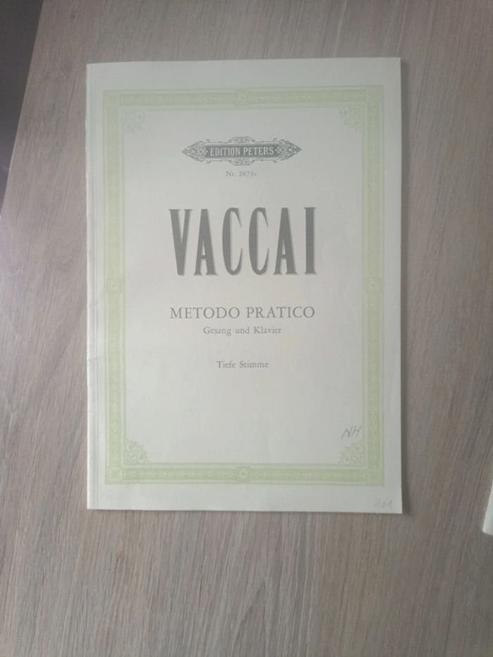 Vaccaj édition Peters et Ricordi - photo numéro 2