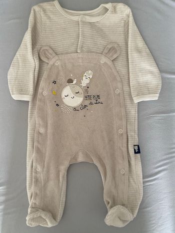 Pyjama en velours 3M