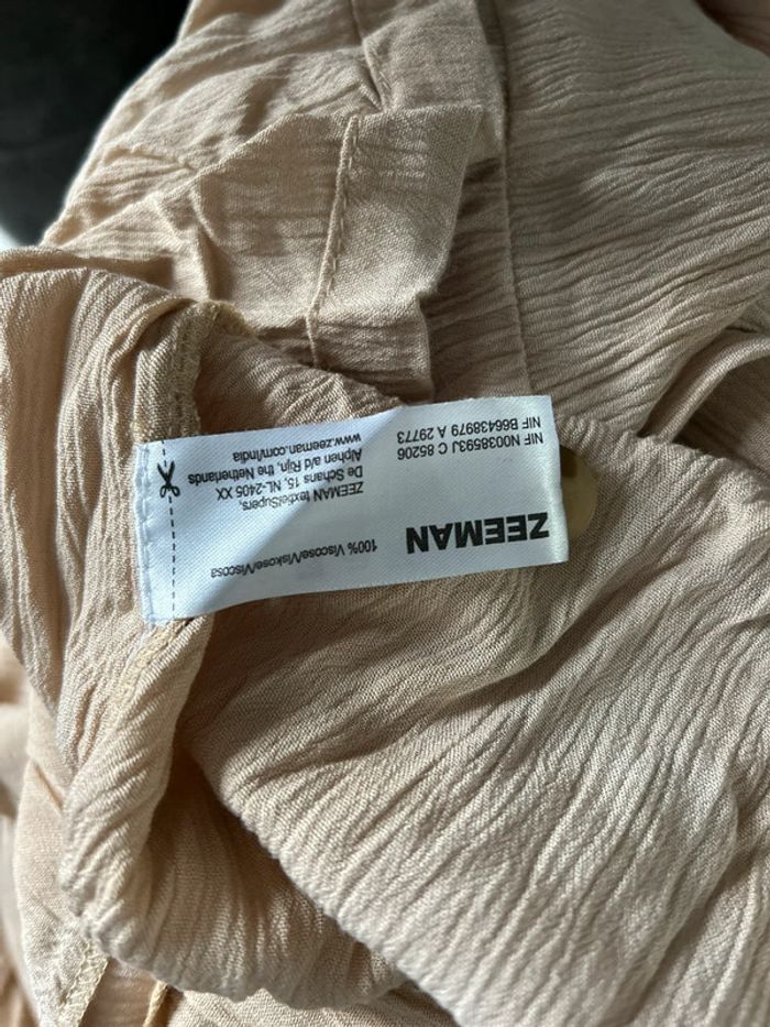 Longue robe beige femme - photo numéro 4