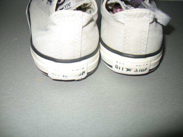 BASKETS BASSES GRISES A LACETS GARÇON "CONVERSE" - P33 - n°02 - photo numéro 5