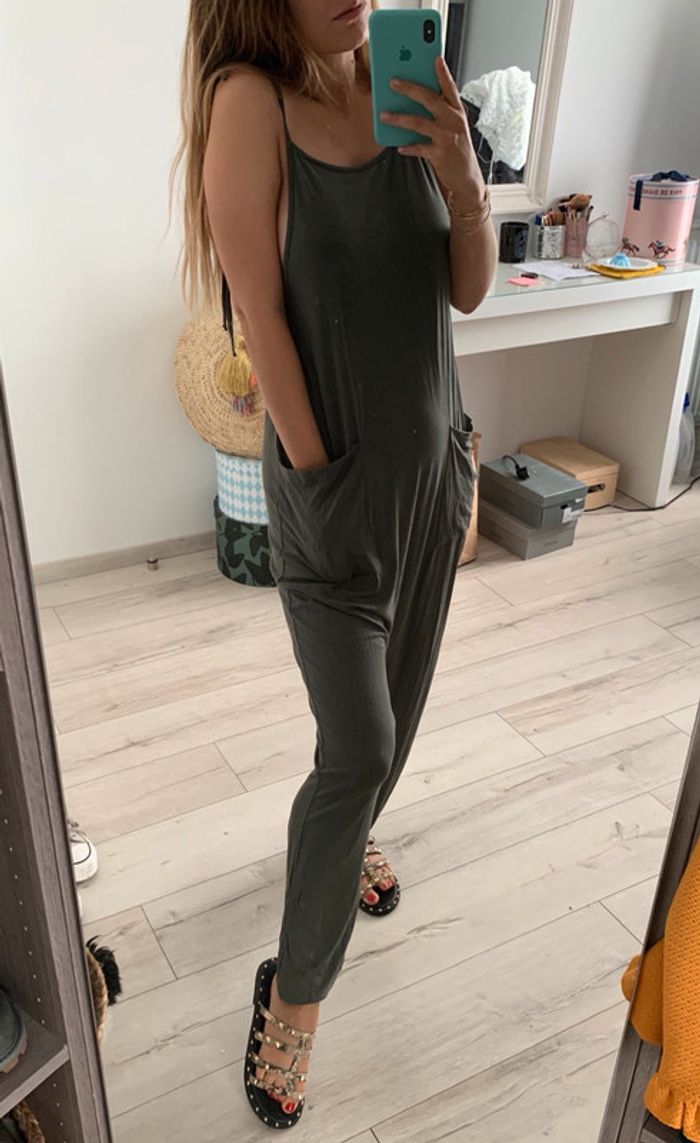 Combi grenouillère ASOS kaki🌿 - photo numéro 3