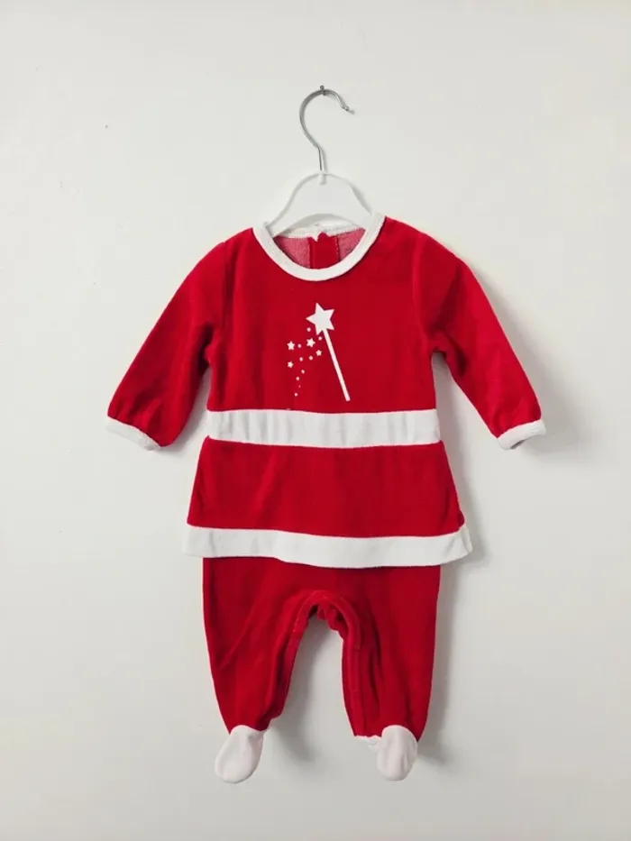 Beau pyjama Noël Bébérêve 6 mois